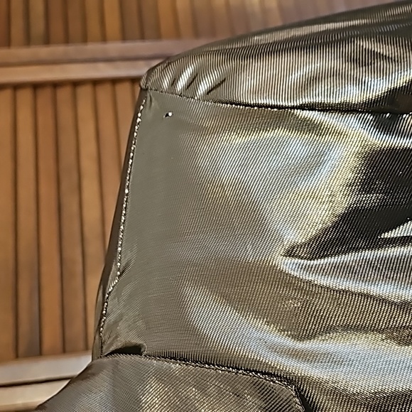 Vintage Francine Browner 70s Disco golden open front jacket made in USA - Picture 5 of 13